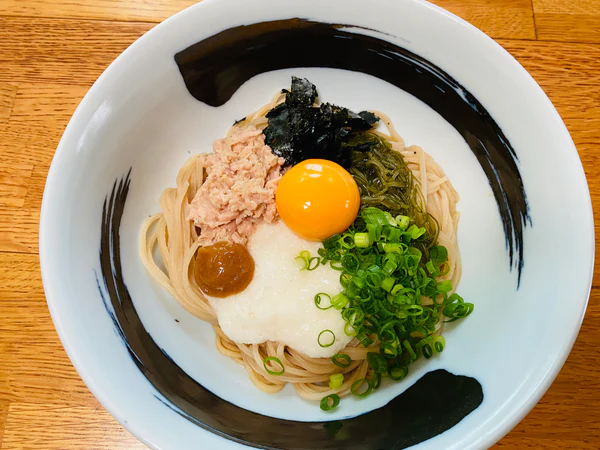 梅ツナとろろ麺の作り方・レシピ/スーパー麺を使った簡単料理