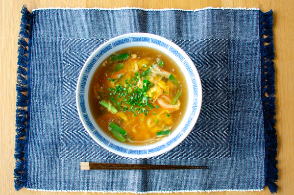 簡単レシピ：スーパー天津麺｜スーパー麺を使った、簡単料理