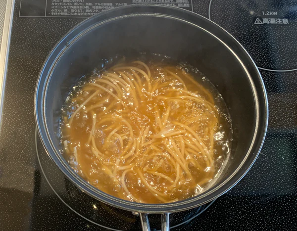 スーパー麺を使った簡単料理